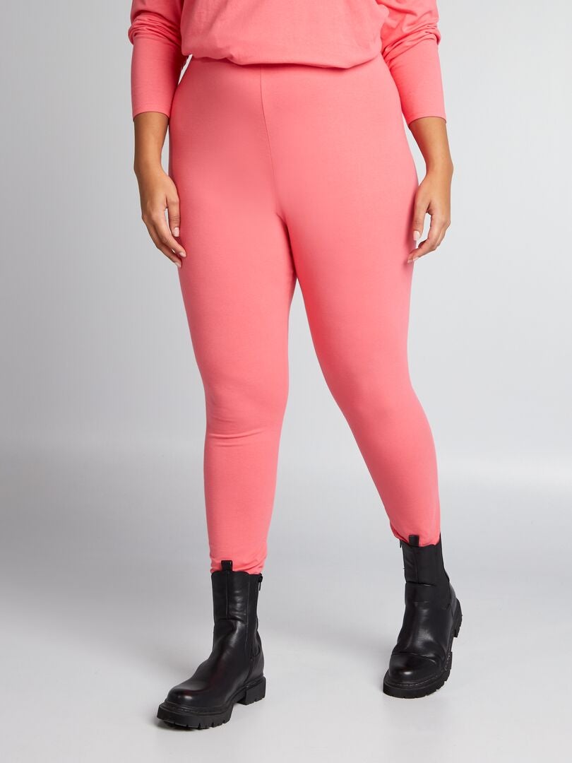Effen jersey legging - ROZE