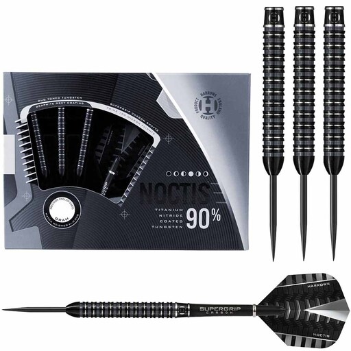  Harrows Noctis Parallel Darts 26g 90%