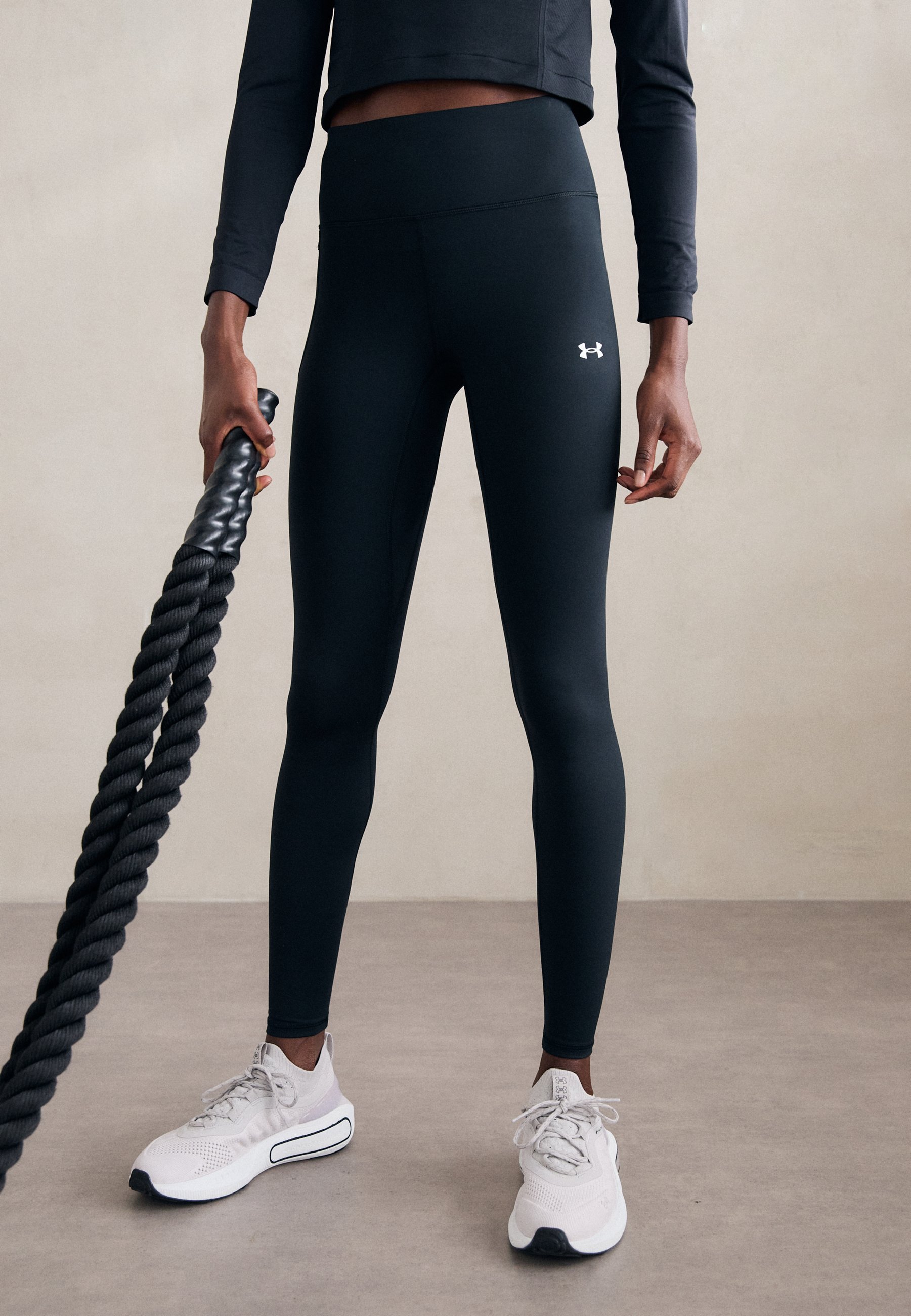 Under Armour MOTION LEGGING - Leggings - zwart/wit