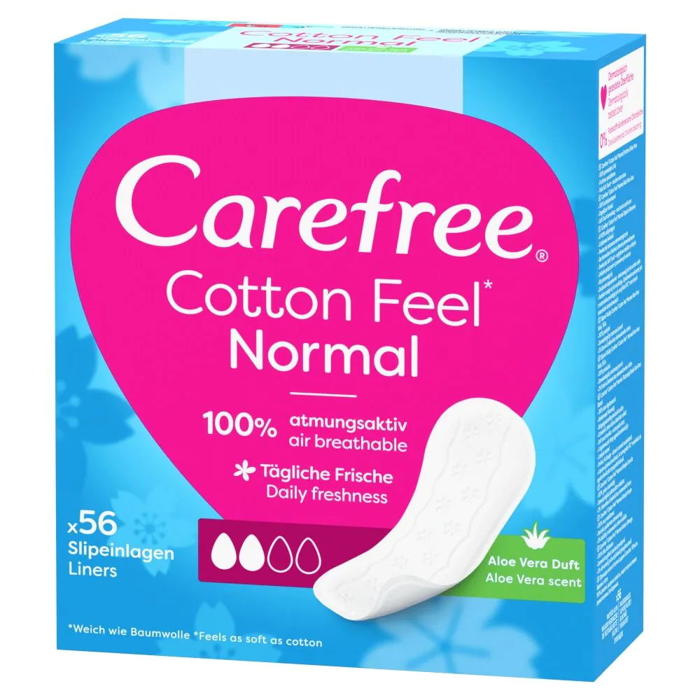Carefree Wkładki Higieniczne Aloe