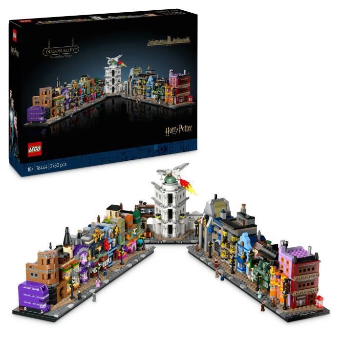 LEGO Harry Potter 76444 Diagon Alley Magical Shops - Set for Adults