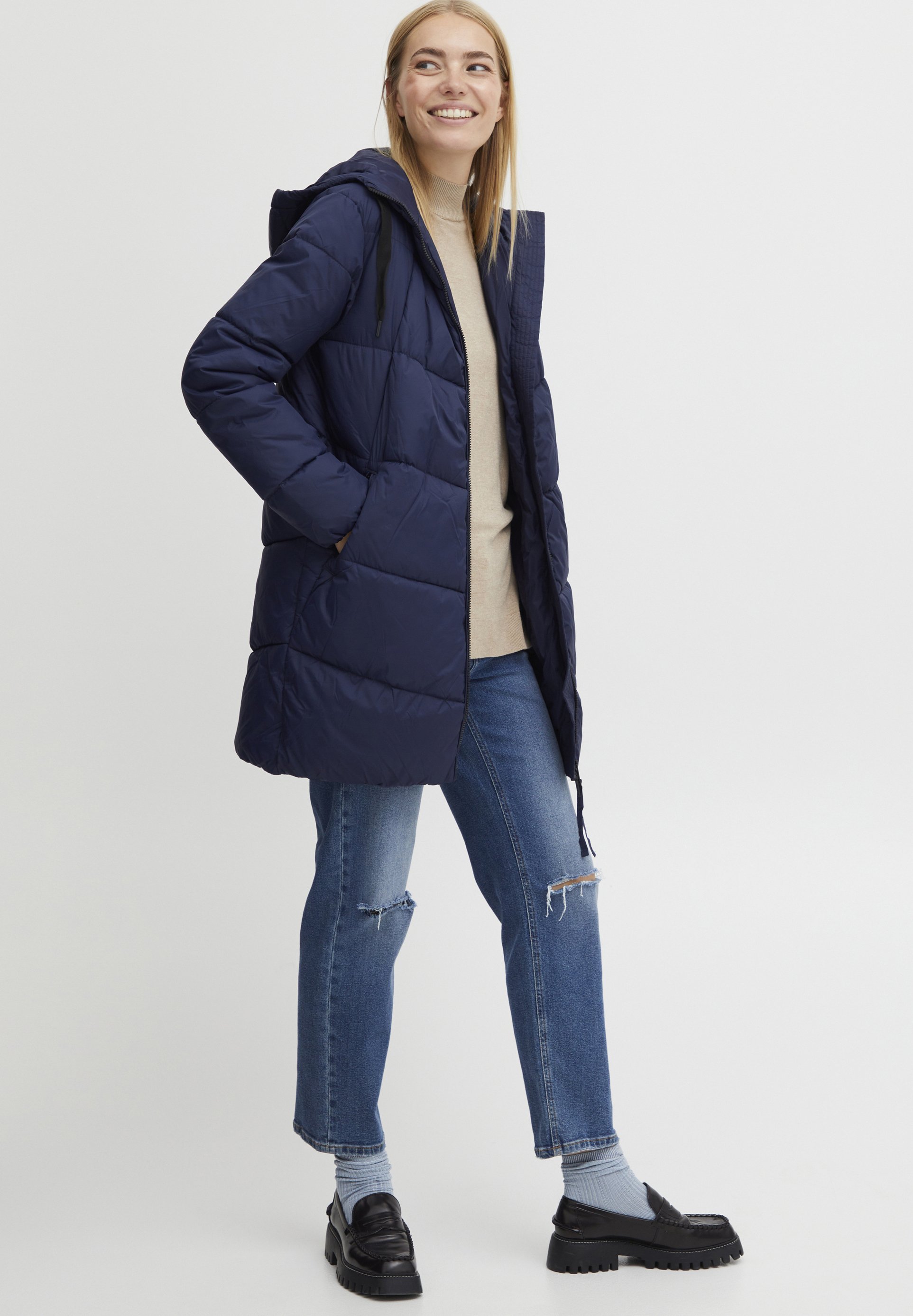 b.young BYBOMINA - Cappotto invernale - cappotto a doppiopetto