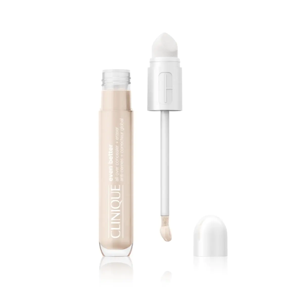 Clinique Even Better Concealer + Eraser Korektor do twarzy, 01 Flax