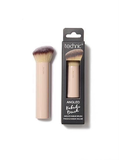 Šikmý štetec Kabuki Štetce na make-up na podkladovú bázu, tvár a líčenie