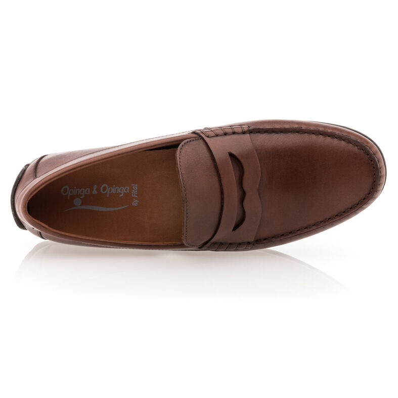 Miesten ruskeat loaferit/veneilykengät