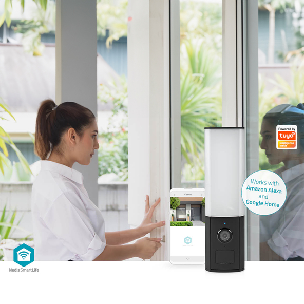 FullHD buitenbewakingscamera WIFICOL10CBK, SmartLife