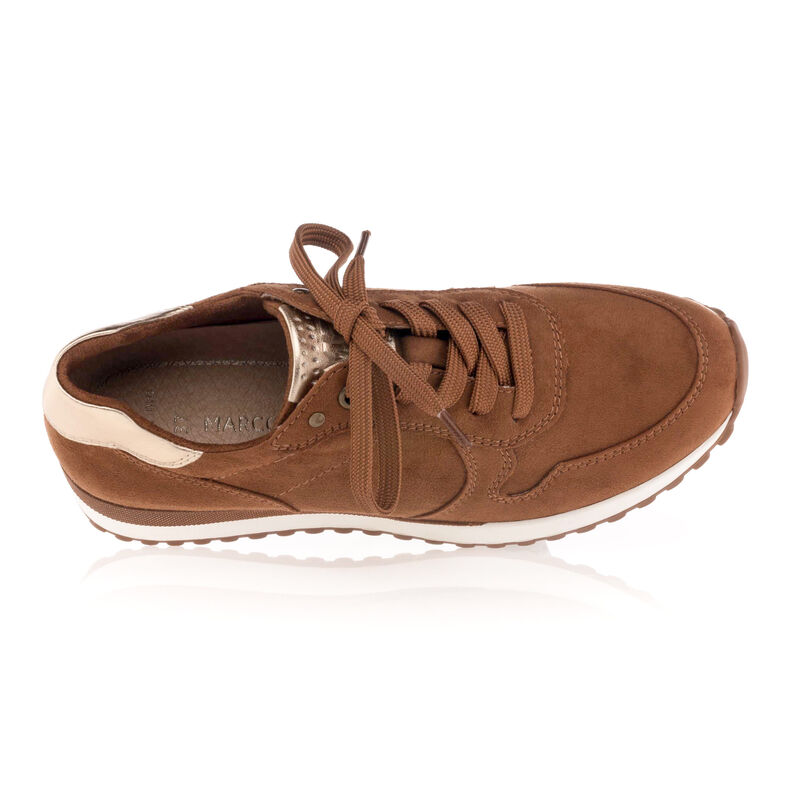 Zapatillas deportivas para mujer color marrón