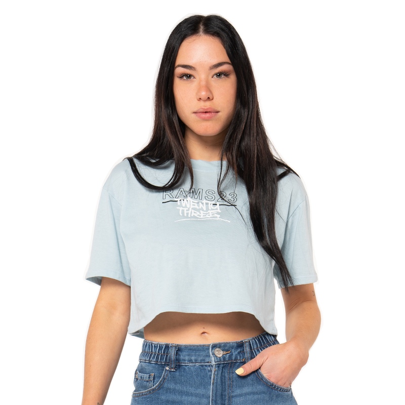 Camiseta Oversize Corta Qr Rams 23