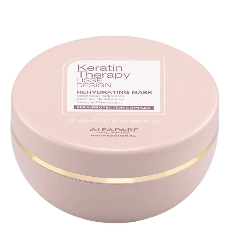 Alfaparf Milano Keratin Therapy Lisse Design Maska nawilżająca do włosów