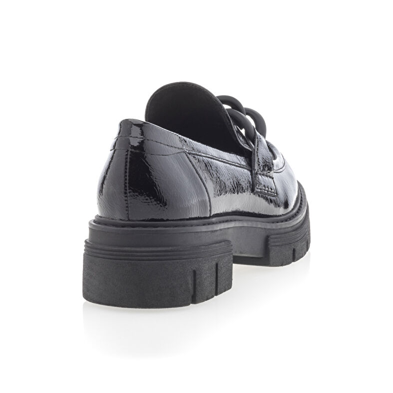 Svarte loafers/båtsko til dame