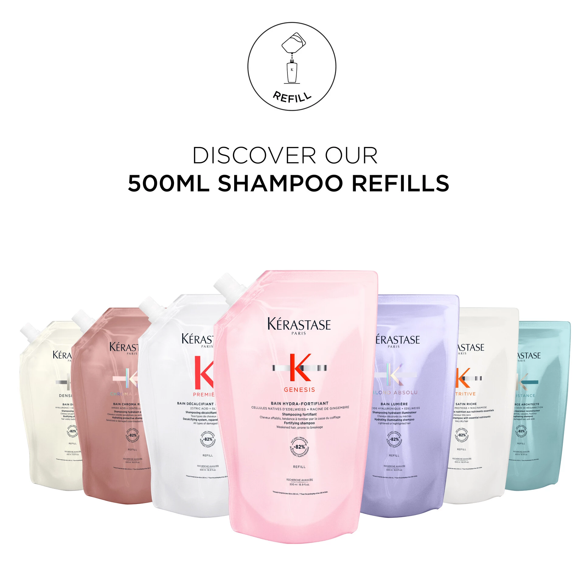 Première Bain Décalcifiant Rénovateur utántöltő sampon 500 ml - Kérastase