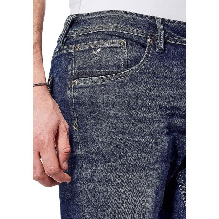 Pantalones vaqueros ajustados para hombre - KAPORAL - IRISH - Azul - Talla estándar
