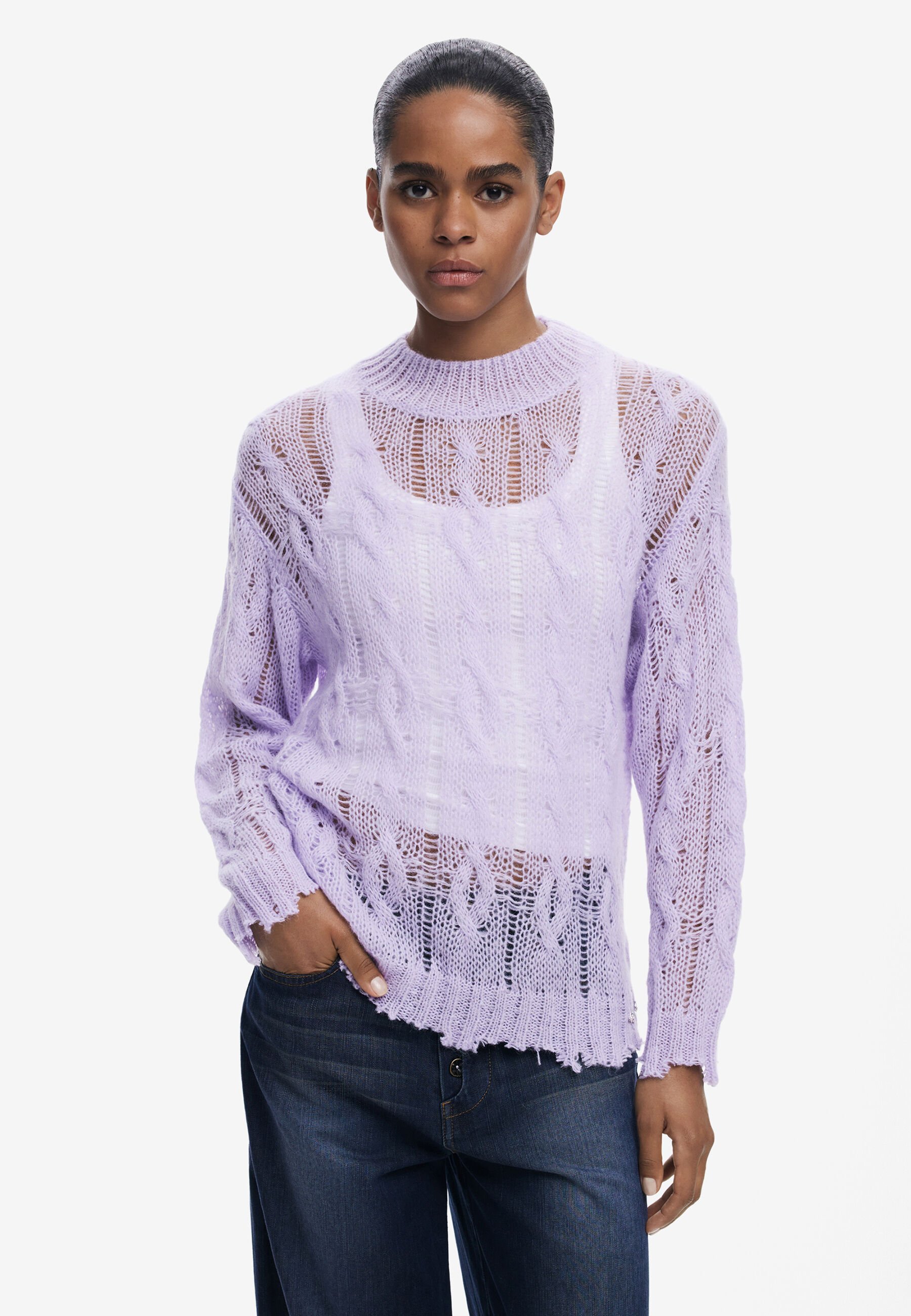Desigual Pullover - lila
