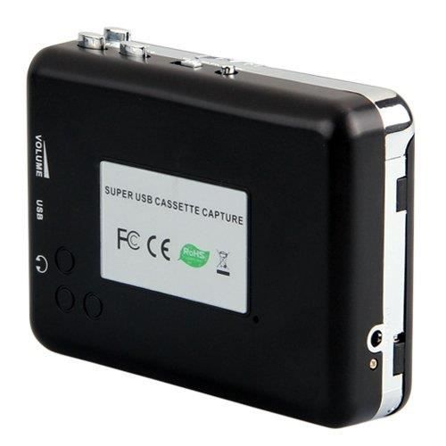 Marchelec Lecteur cassette USB-convertisseur lecteur MP3-Argent