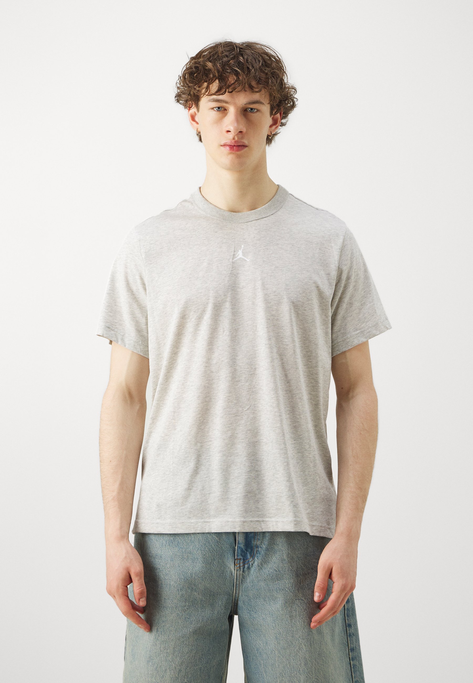 T-shirt Jordan Basic - gris chiné/blanc