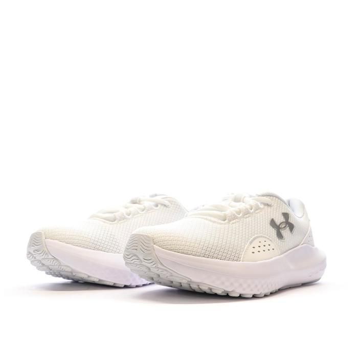 Chaussures de Running Blanc Femme Under Armour Charged Surge 4