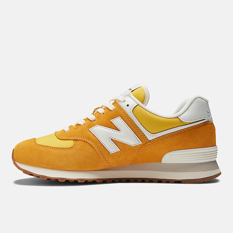 Unisex 574 – Gold mit Weiß