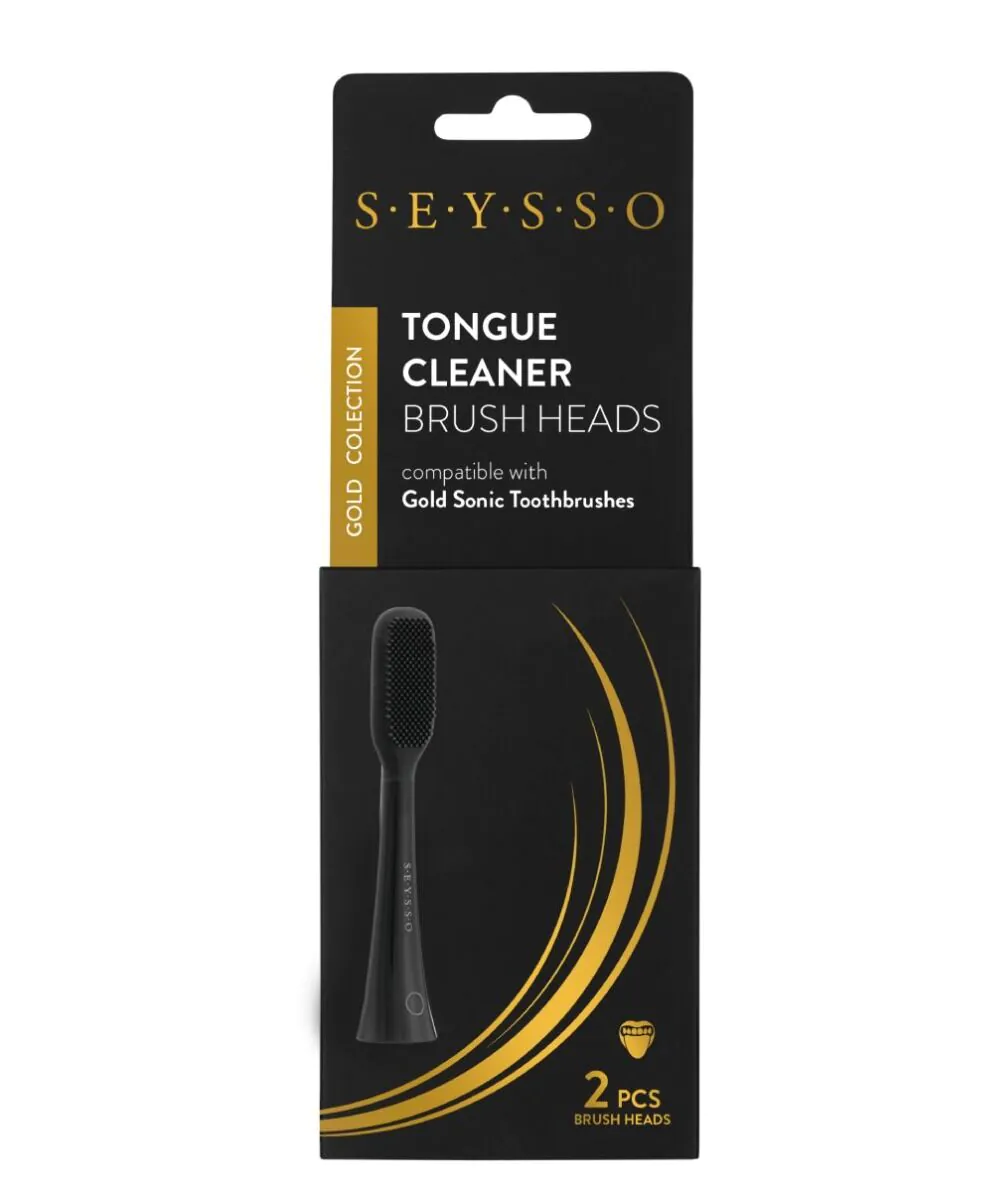 Seysso Gold Końcówka do Czyszczenia Języka Tongue Cleaner