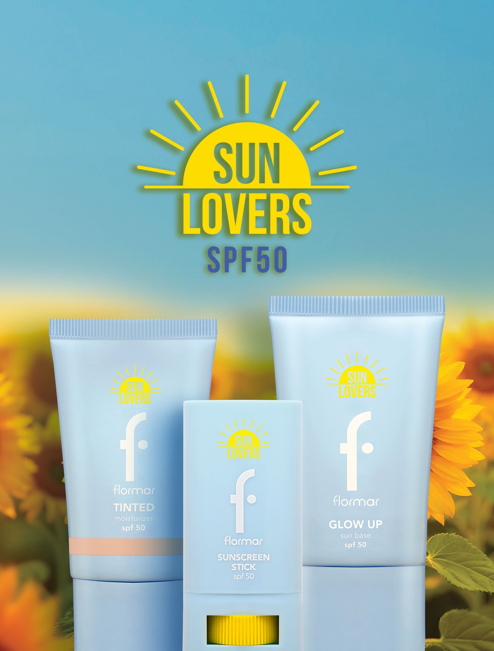 Podkladová báza a báz pod make-up Sun Lovers Glow Up Primer SPF50