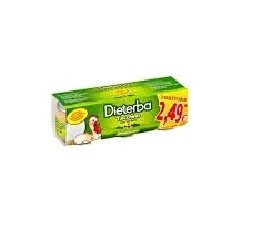 DIETERBA Dieterba gehomogeniseerd kalkoenvlees, 3 potjes van 80 g per stuk