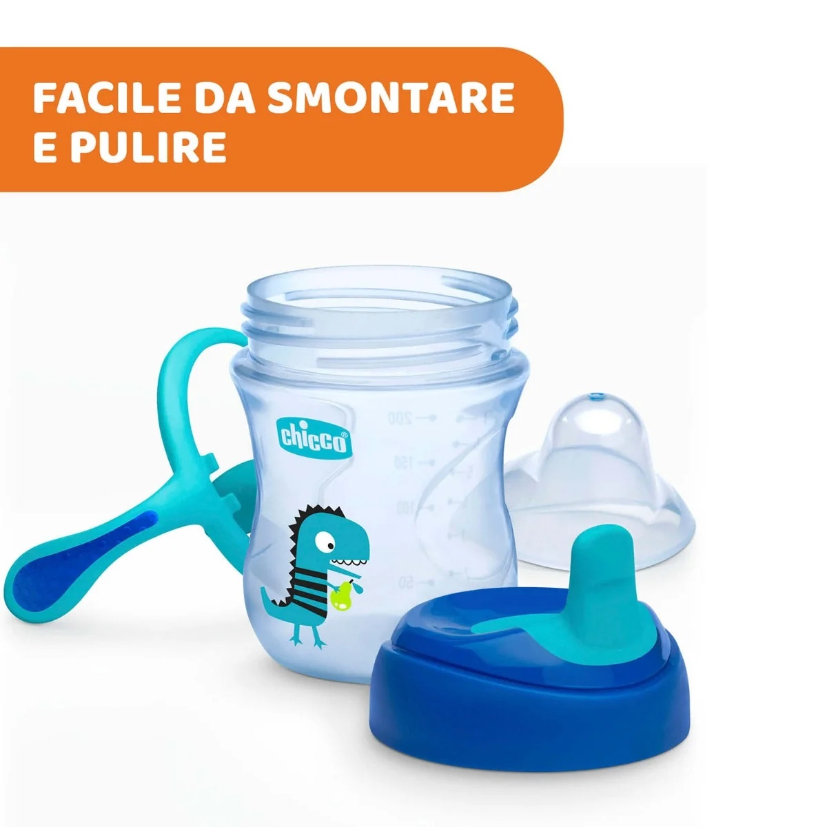 CHICCO Chicco Trainingsbecher 6M+ Blau Blau