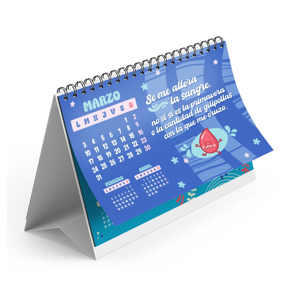 Stolni kalendar za 2025. Malo plakanja sada Pratite Papirnica