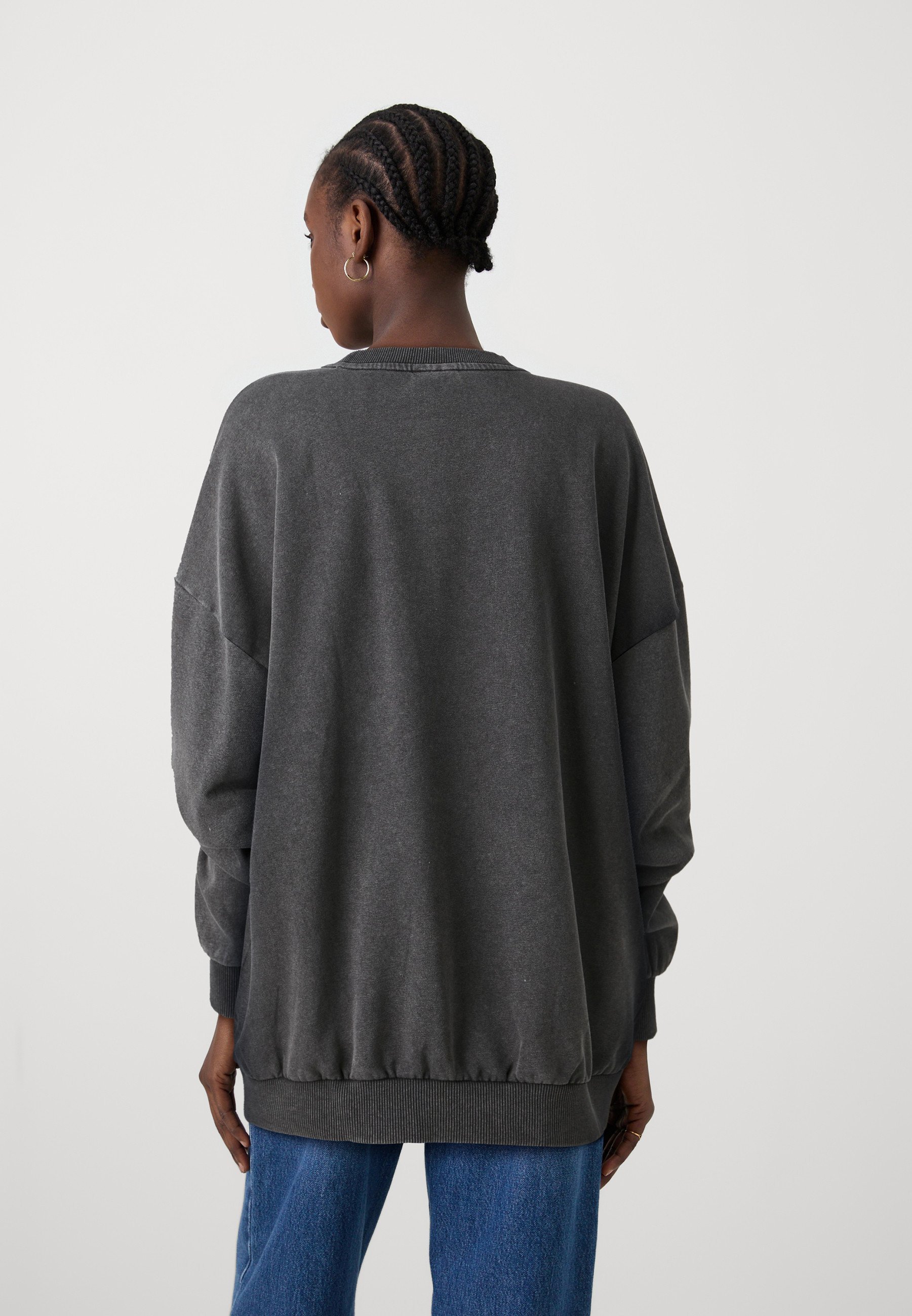 ONLY ONLY UCINDA AUTENTIEKE ONECK - Sweatshirt - zwart