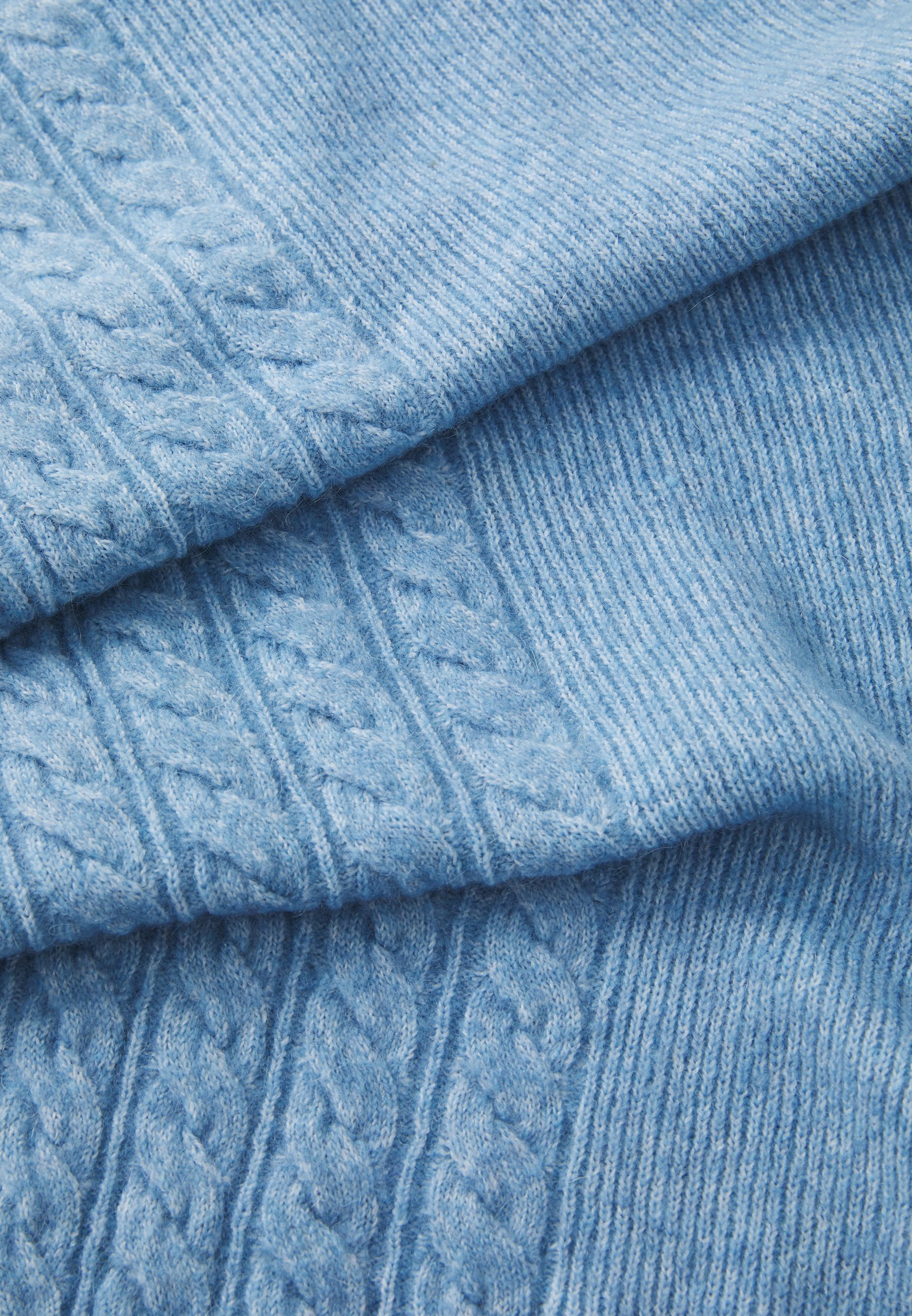 Sciarpa Tommy Hilfiger ELEVATED CHIC FLUFFY - Sciarpa - blu brillante