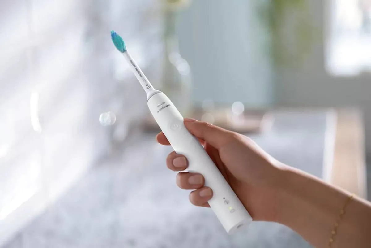 Philips Sonicare + Travel Case Seria 3100 Biała Hx3673/13