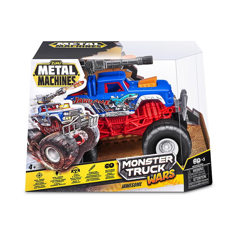 Zuru Monster truck S1, Metallmaskiner
