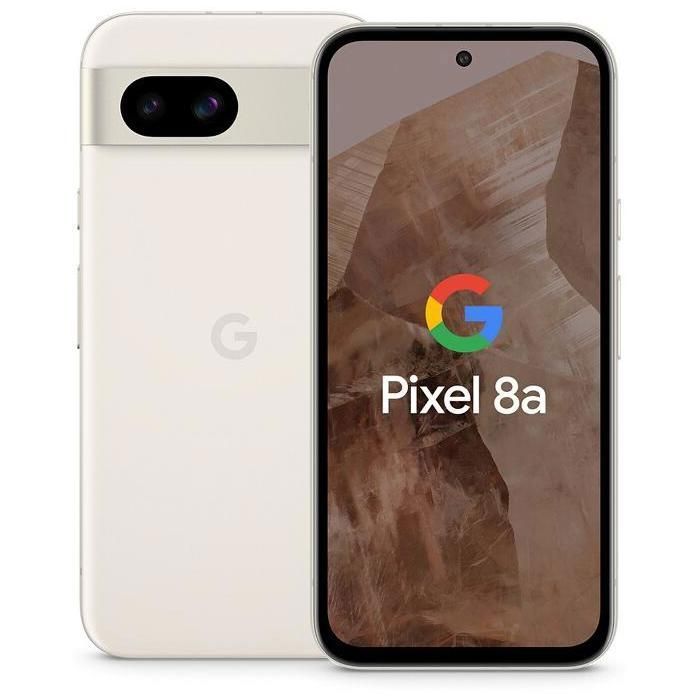Smartphone - GOOGLE - Pixel 8A - 128 GB - 5G - Resistencia al agua IP67 - Pantalla de 6,1 pulgadas