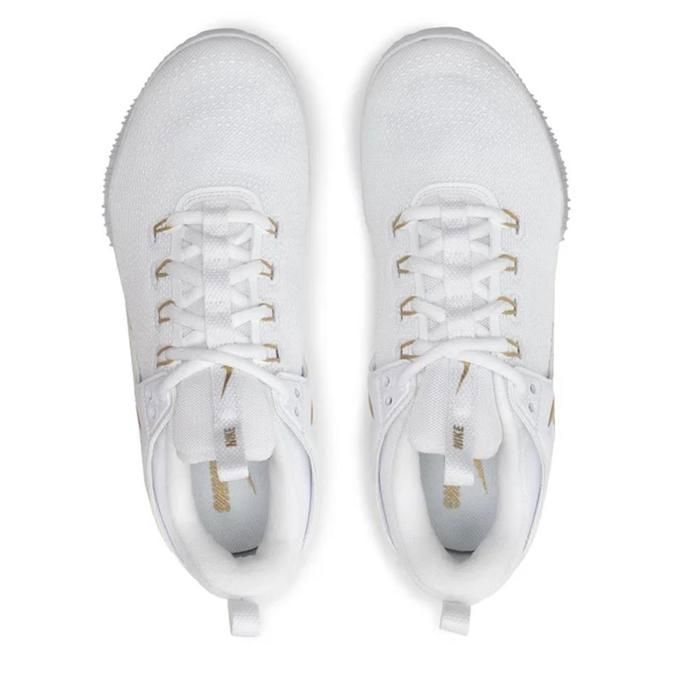 Nike Air Zoom Hyperace 2 Volleyballschuhe – Weiß/Metallic-Gold