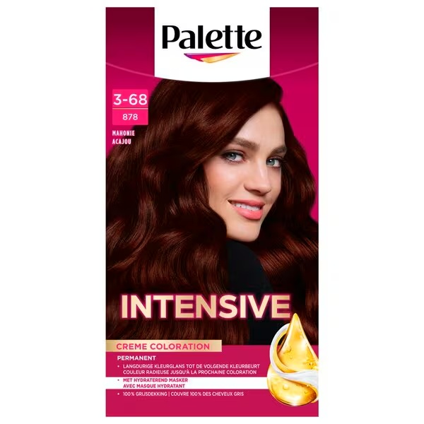 Schwarzkopf Poly Palette barva za lase 878 mahagoni