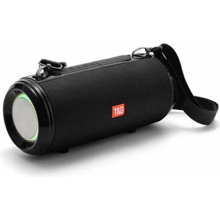 Altavoz Bluetooth - T&G - TG537 - Alta potencia - Resistente al agua - Subwoofer