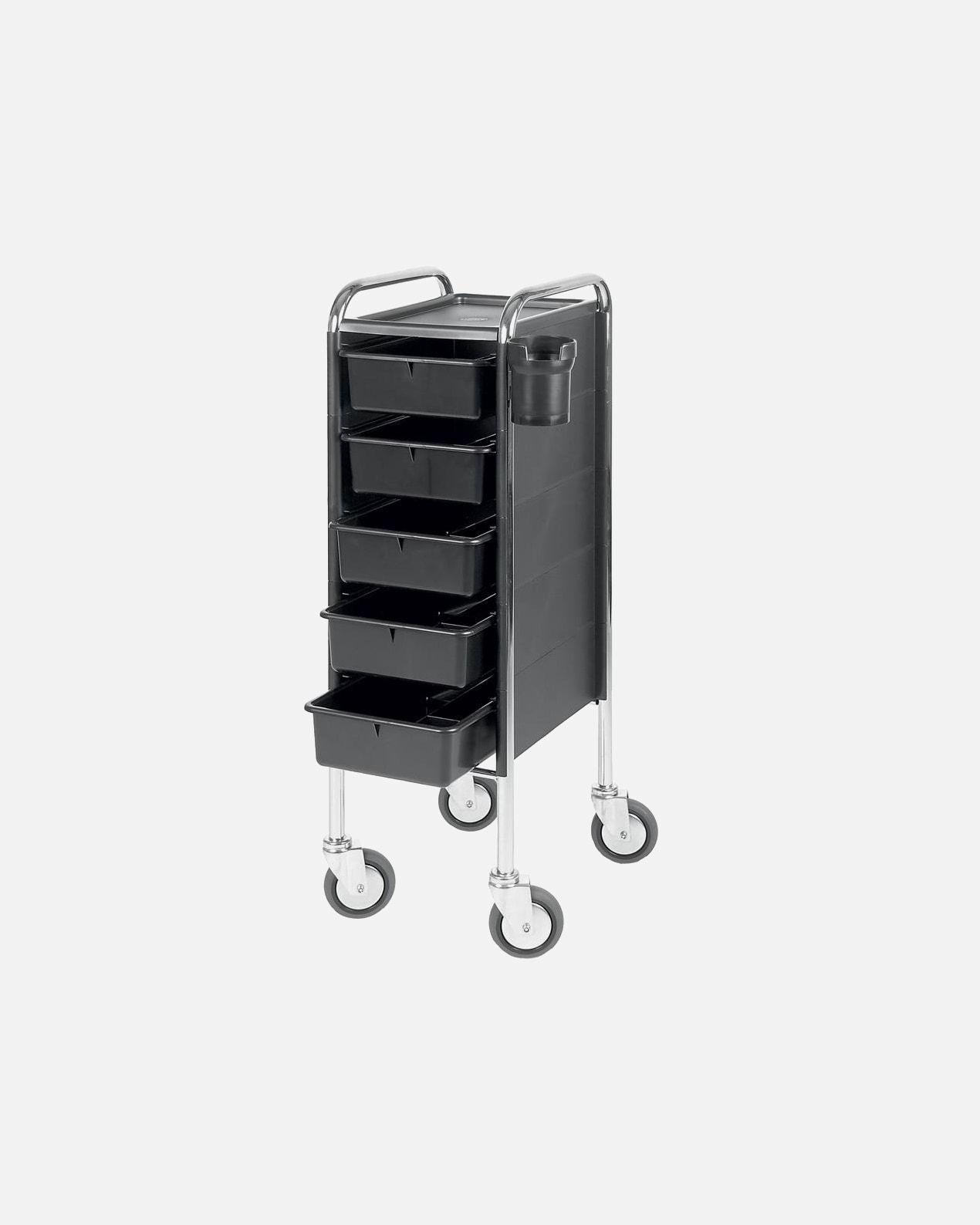 Efalock Professional Chariot professionnel Piccolo 84/5 Gros rouleaux