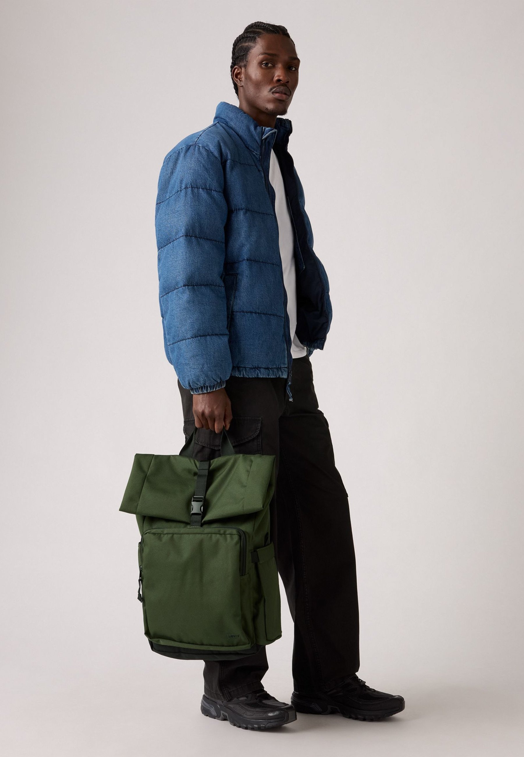 Levi's® PACK ROLL TOP UNISEX - Rugzak - olijfgroen