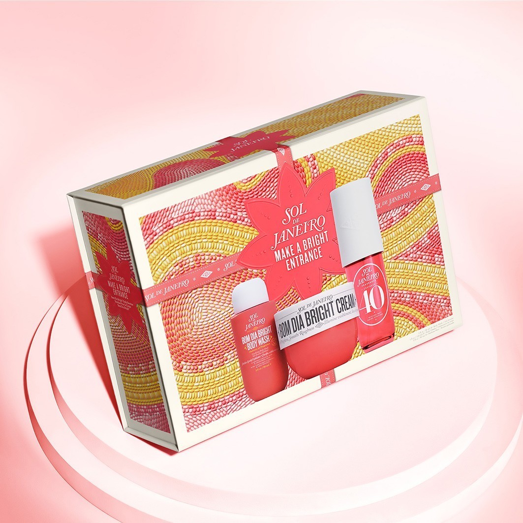 Set za njegu tijela Sol de Janeiro Bom Dia: Zablistajte – 1 komad