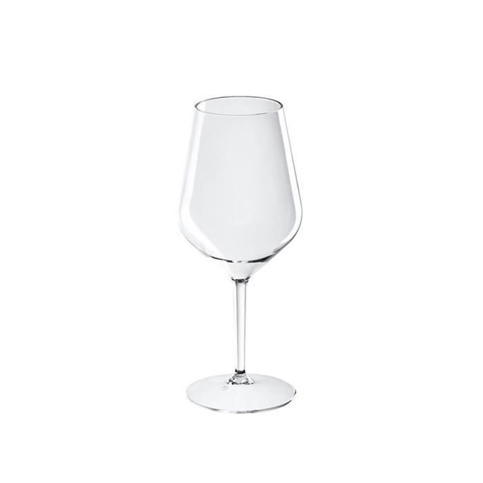 Verre à Vin Wine Cocktail INCASSABLE 47cl Transparent - Lot de 6 - Verre Incassable en TRITAN, Réutilisable 35Transparent