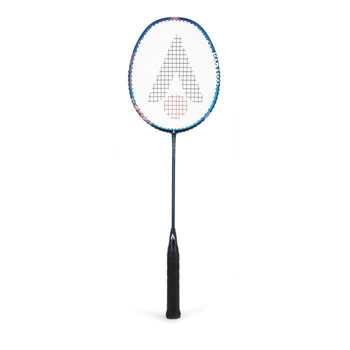 Raquete de badminton - KARAKAL - Zona Preta 50 - Formato quadrado isométrico - Potência e velocidade