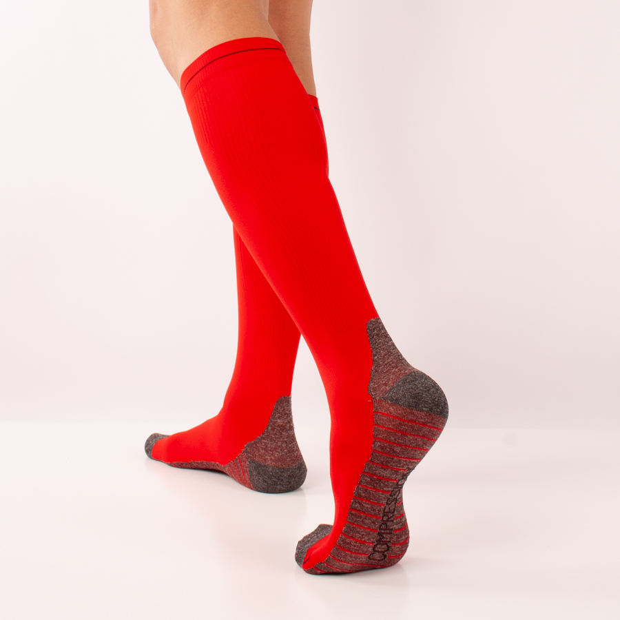 Pacote com 2 pares de meias esportivas de compressão graduada Xtreme Sockswear