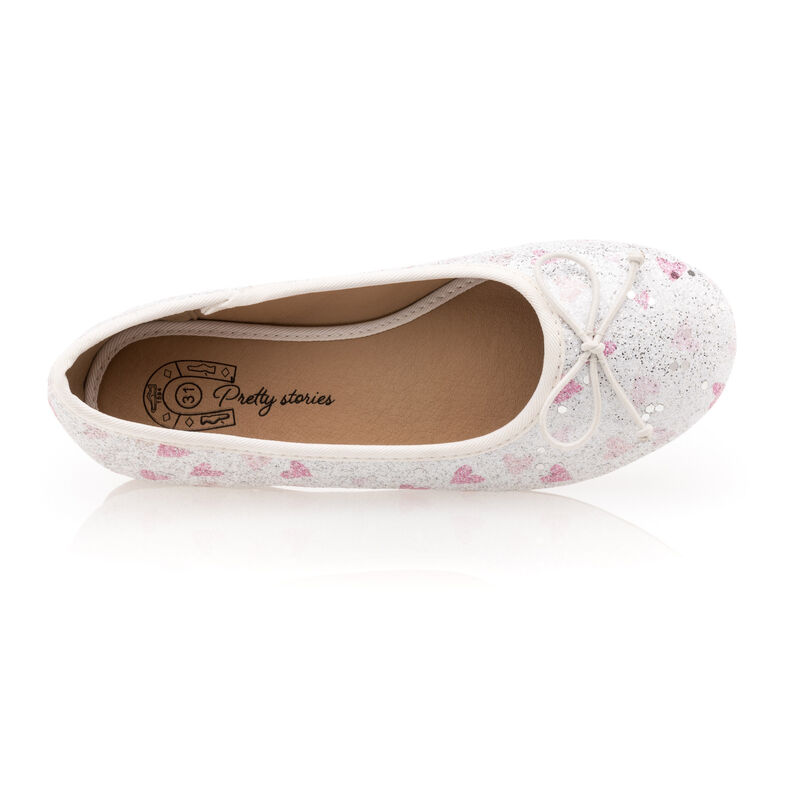 Bailarinas blancas / Zapatos Mary Jane para niñas