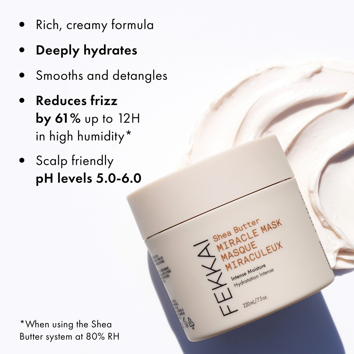 FEKKAI maska za kosu sa shea maslacem – 220 ml