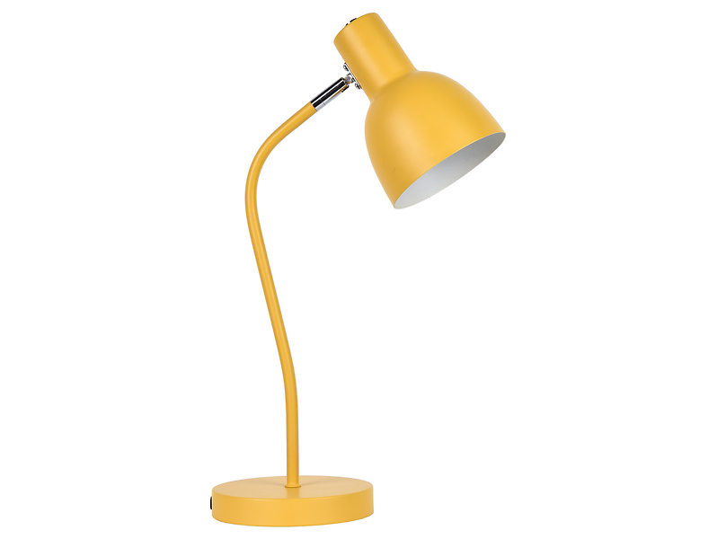 Lampka biurkowa Mimi metalowa żółta