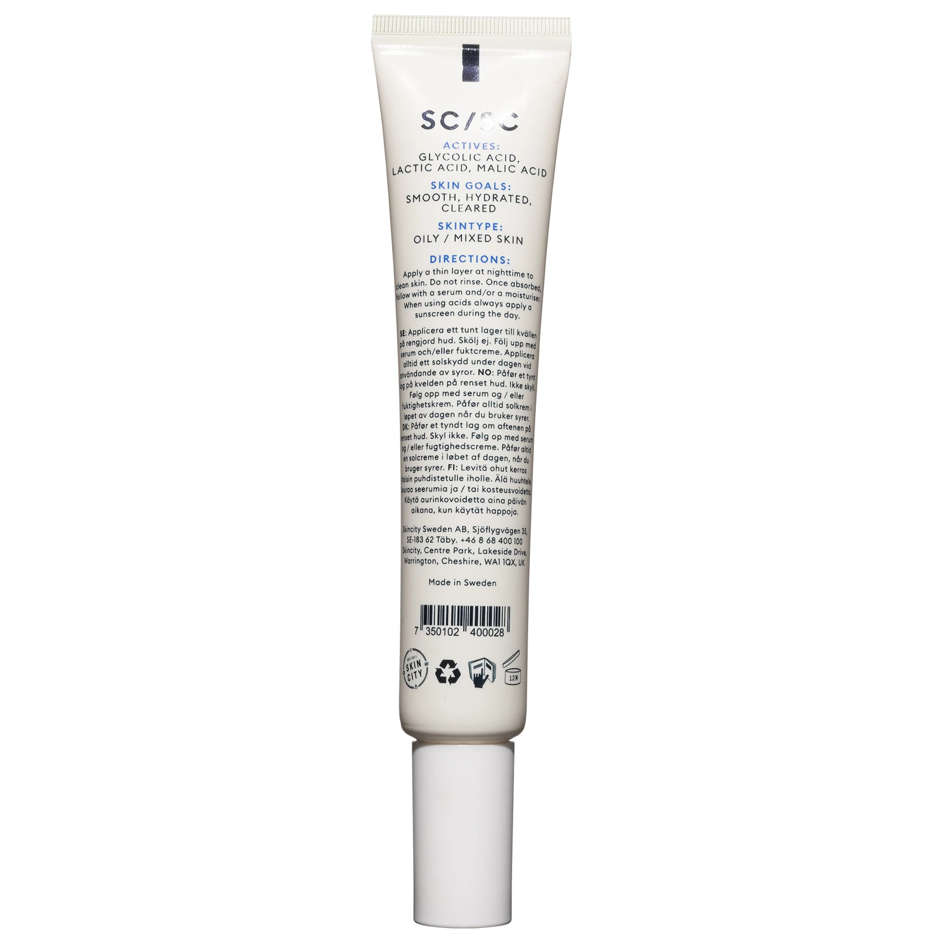 Simító kezelés 30 ml - Skincity Skincare