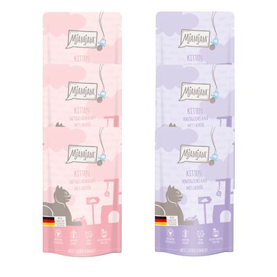 Pacote misto MjAMjAM Gatinho 12 x 125 g