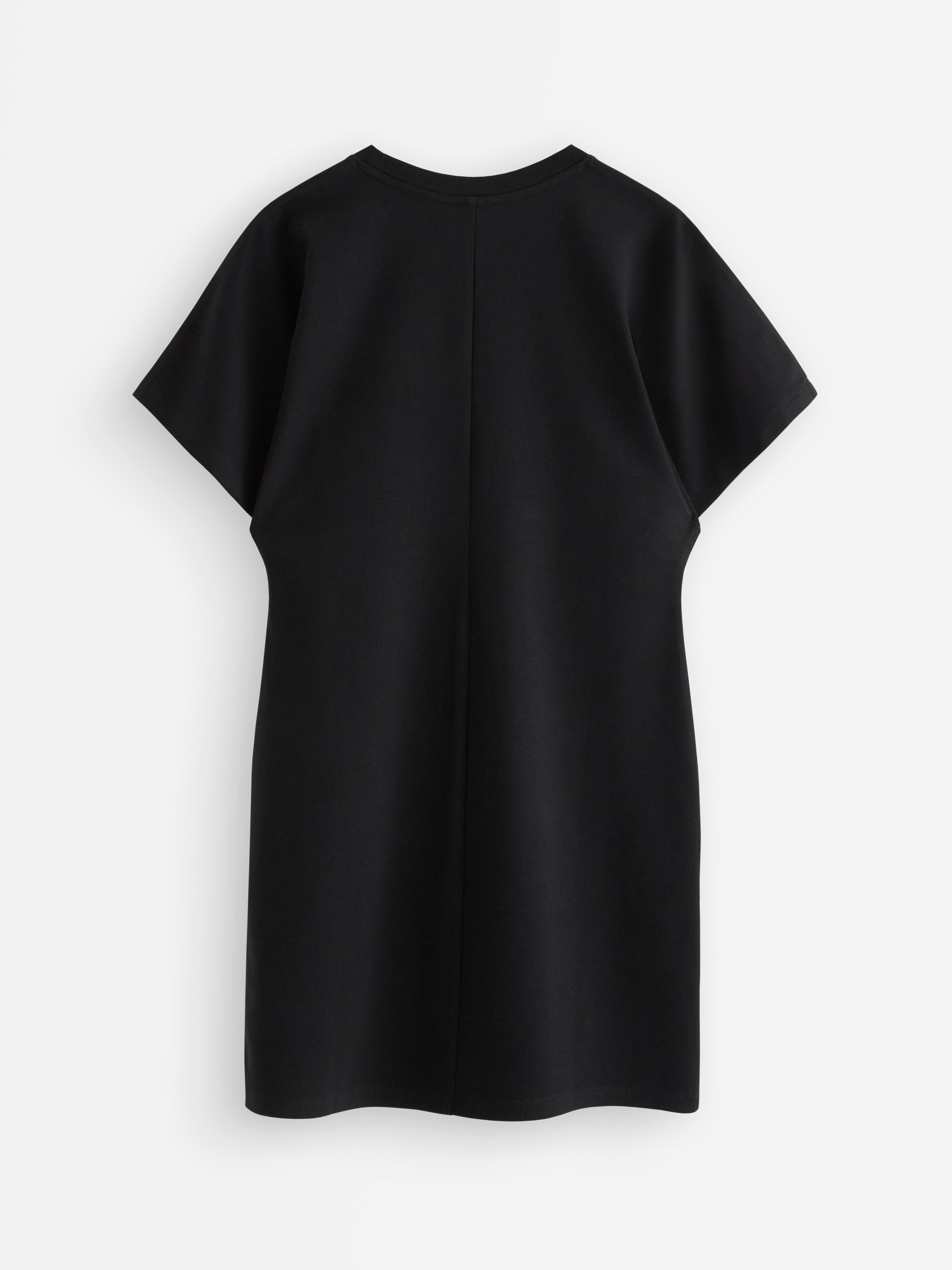 Vestido camiseta preto