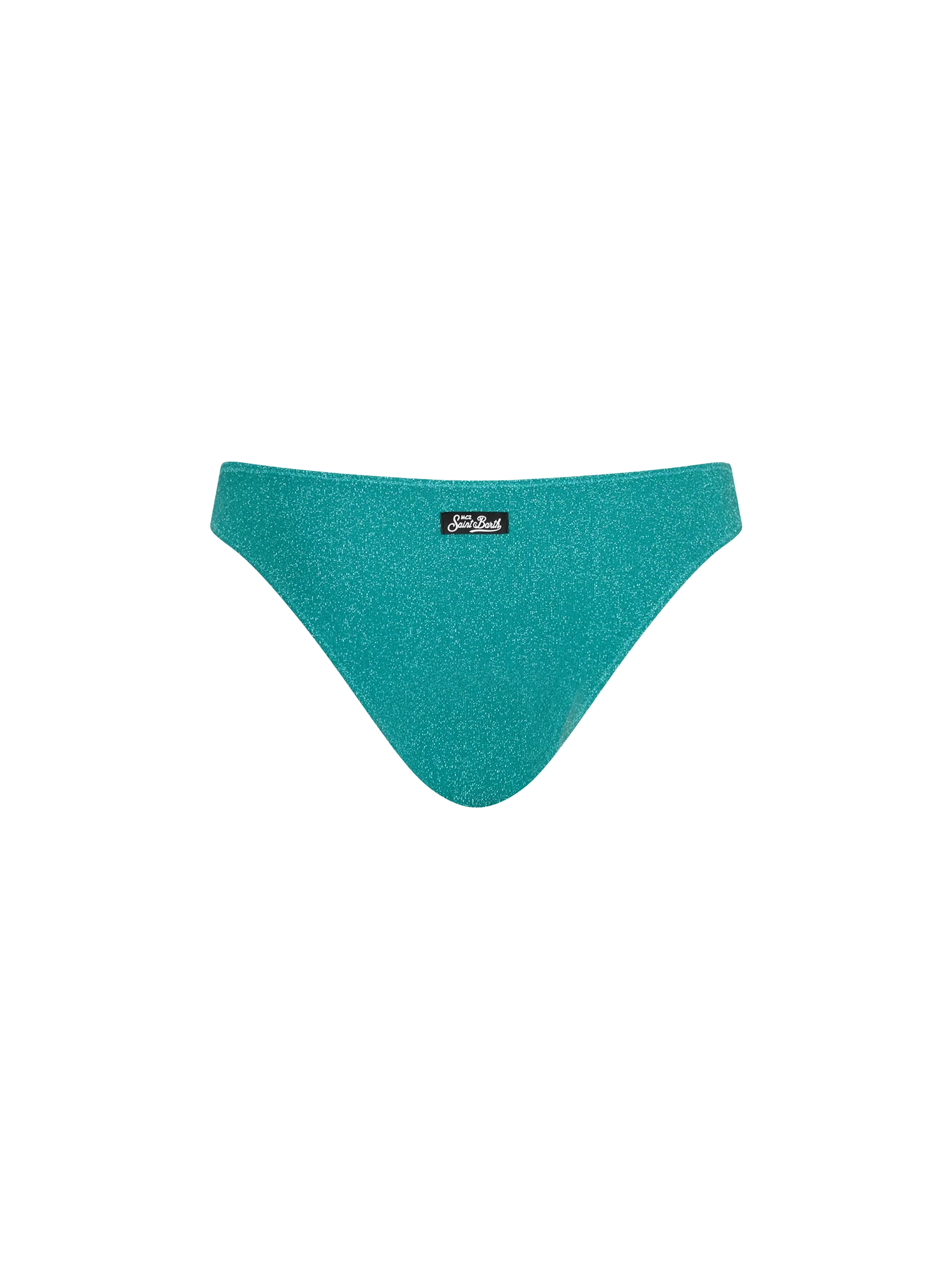 Culotte de bain Lido pour femme, couleur turquoise, en lurex