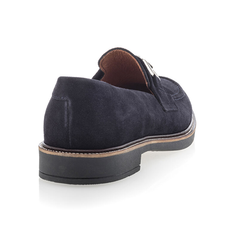 Blaue Damen-Loafer/Bootsschuhe