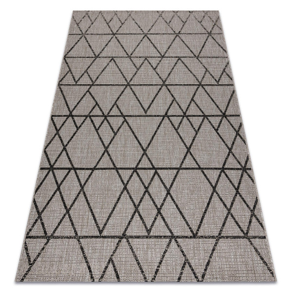 DYWAN SZNURKOWY SIZAL FLOORLUX 20508 silver / 60x110 cm