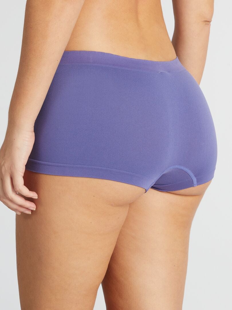 Conjunto de 2 culottes 'Billet Doux' - MORADO